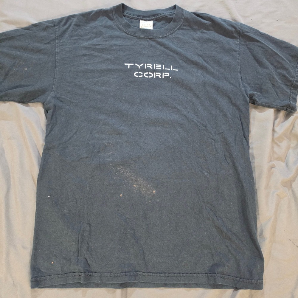 Gildan Tyrell Corp Blade Runner Graphic T-Shirt Mens Medium Black Sci-Fi Tee